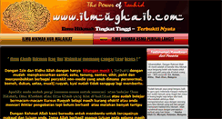 Desktop Screenshot of ilmughaib.com